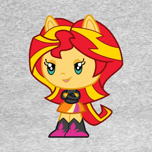 Equestria Girls Sunset Shimmer by CloudyGlow